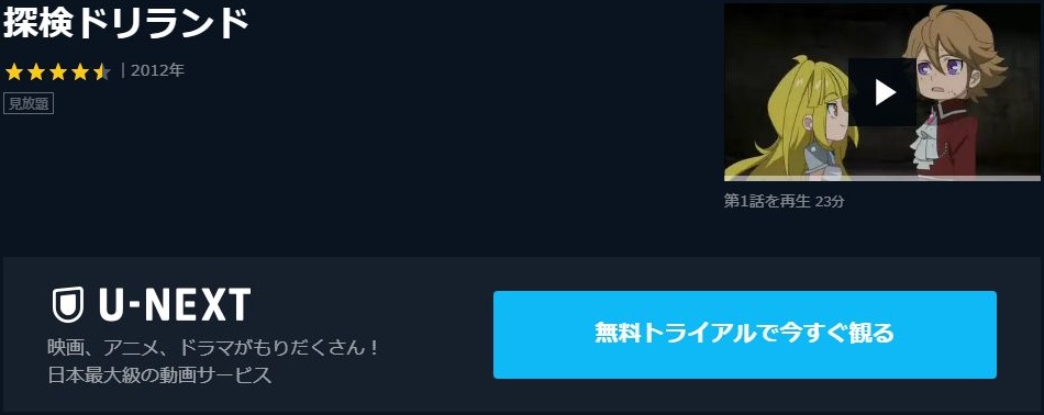 探検ドリランド 1期 の動画を無料で全話視聴できる動画サイトまとめ アニメ動画大陸 アニメ動画無料視聴まとめサイト